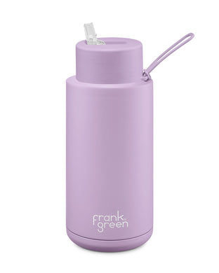 Frank Green Ceramic 34oz Straw Bottle - Lilac - ZOES Kitchen