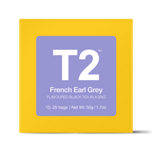 Load image into Gallery viewer, T2 Teabags - French Earl Grey Bio Tbag 25pk Y/B - ZOES Kitchen