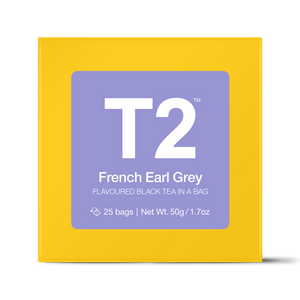 T2 Teabags - French Earl Grey Bio Tbag 25pk Y/B - ZOES Kitchen