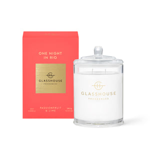 Glasshouse Fragrance - 380g Candle - One Night In Rio - ZOES Kitchen