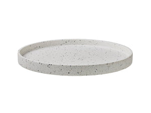 Maxwell & Williams Livvi Terrazzo Round Serving Tray 36cm White GB - ZOES Kitchen
