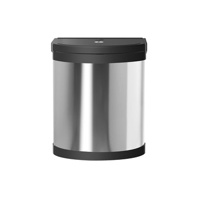 Cefito Kitchen Swing Out Pull Out Bin Stainless Steel Garbage Rubbish Can 12L - ZOES Kitchen