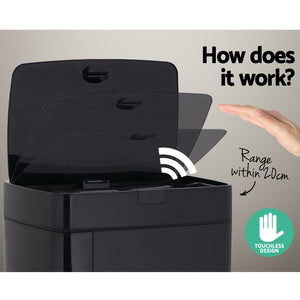 Automatic Motion Sensor Kitchen Rubbish Bin 45L - ZOES Kitchen