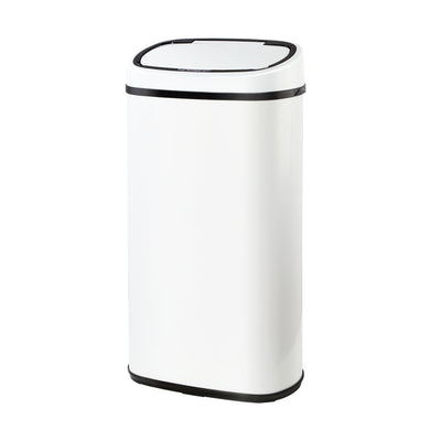 Devanti 58L Sensor Bin White - ZOES Kitchen