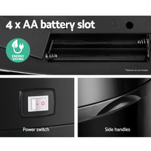 Load image into Gallery viewer, 68L Motion Sensor Rubbish Bin - Black - ZOES Kitchen