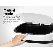 Load image into Gallery viewer, Devanti 68L Sensor Bin White - ZOES Kitchen