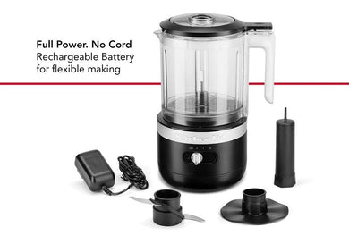 KitchenAid Food Chopper 5 Cup Cordless KFC519 - Matte Black