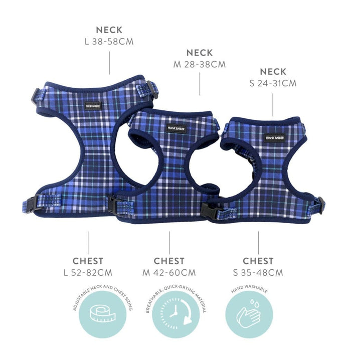 Frank Barker Harness Plaid Size Guide And Features