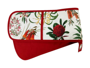 Maxwell & Williams Royal Botanic Garden Oven Glove Red