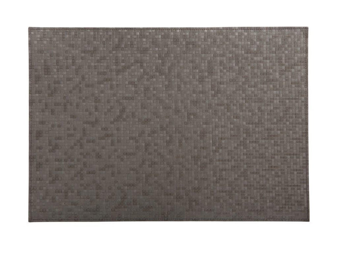 Maxwell & Williams Table Accents Leather Look Mosaic Placemat 43x30cm - Taupe