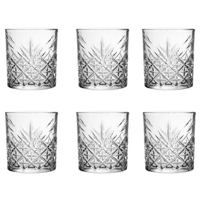 Diamond Cut Tumbler Glasses