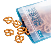 Load image into Gallery viewer, Sandwich Bags Pack 8 - Blue Statement