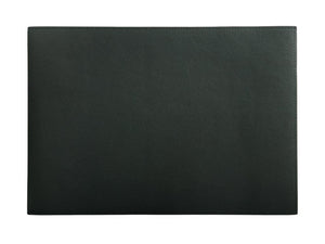 Table Accents Leather Look Placemat 43x30cm - Charcoal