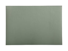 Load image into Gallery viewer, Table Accents Leather Look Placemat 43x30cm - Sage