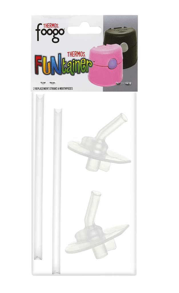 Thermos Funtainer Replacement Straws - 2 Pack